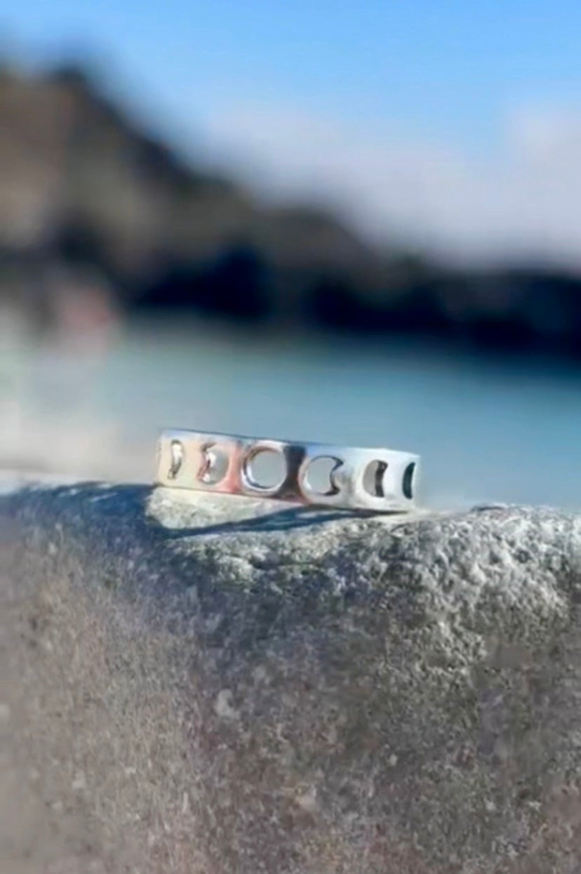 Anillo midi fases de la luna