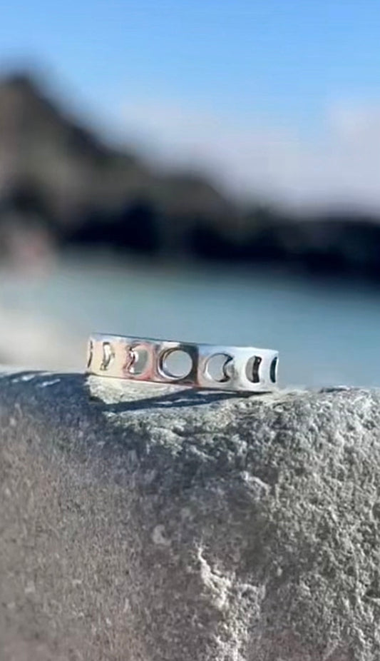 Anillo midi fases de la luna