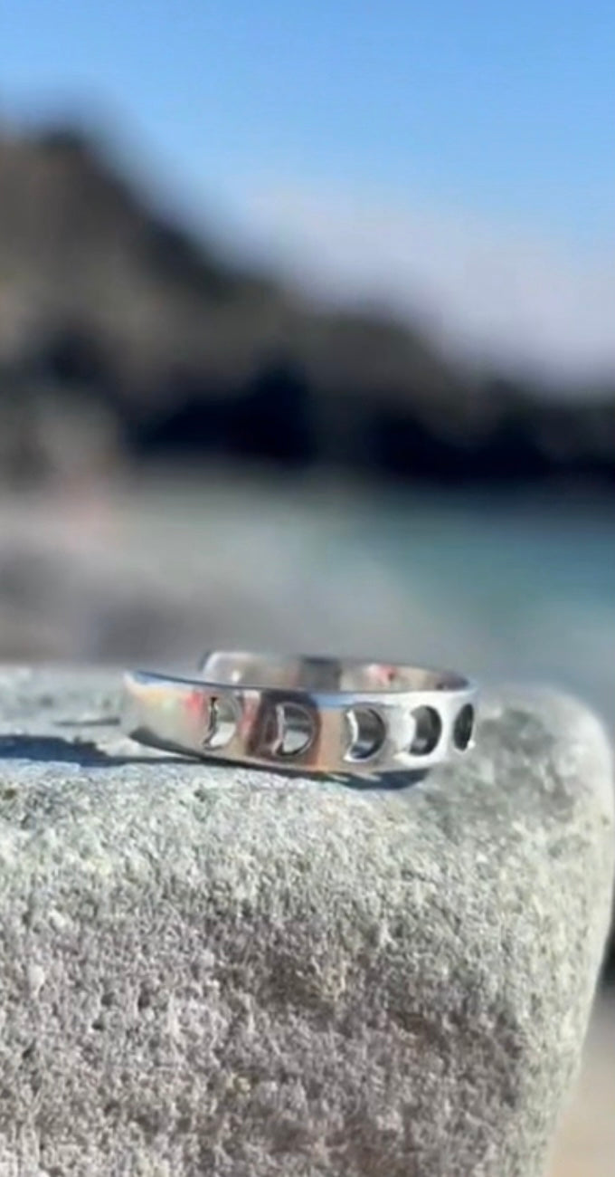 Anillo midi fases de la luna