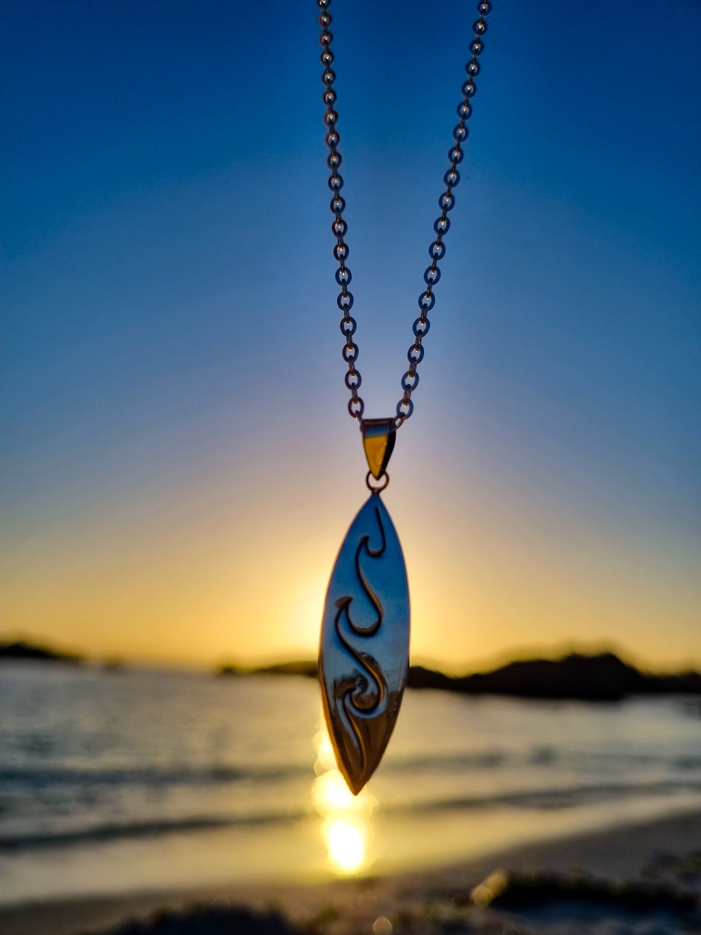 Collar tabla surf