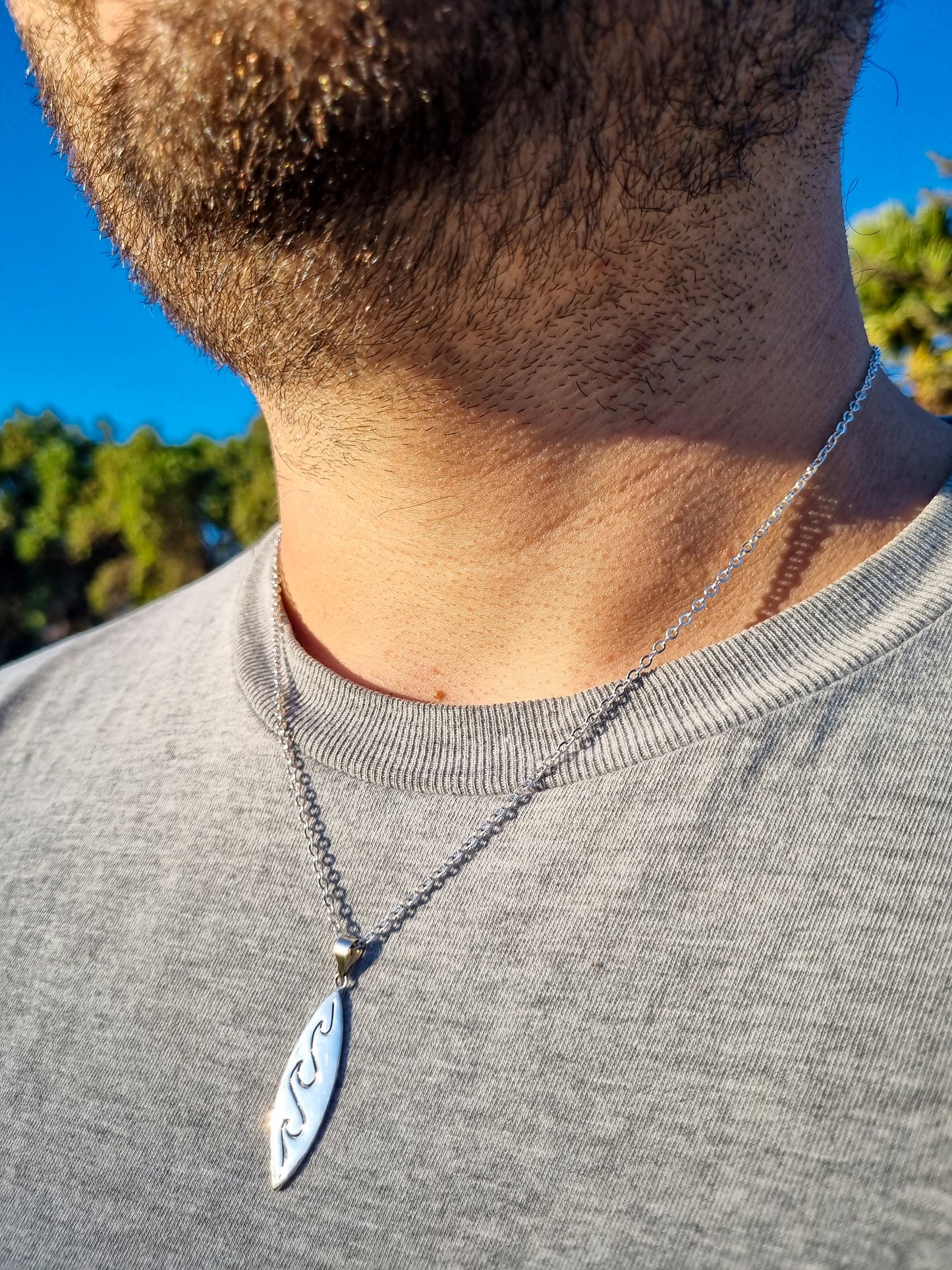 Collar tabla surf