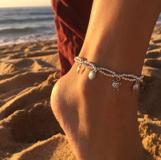 Tobillera fantasía marina