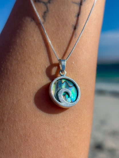 Collar Ola con Abalón