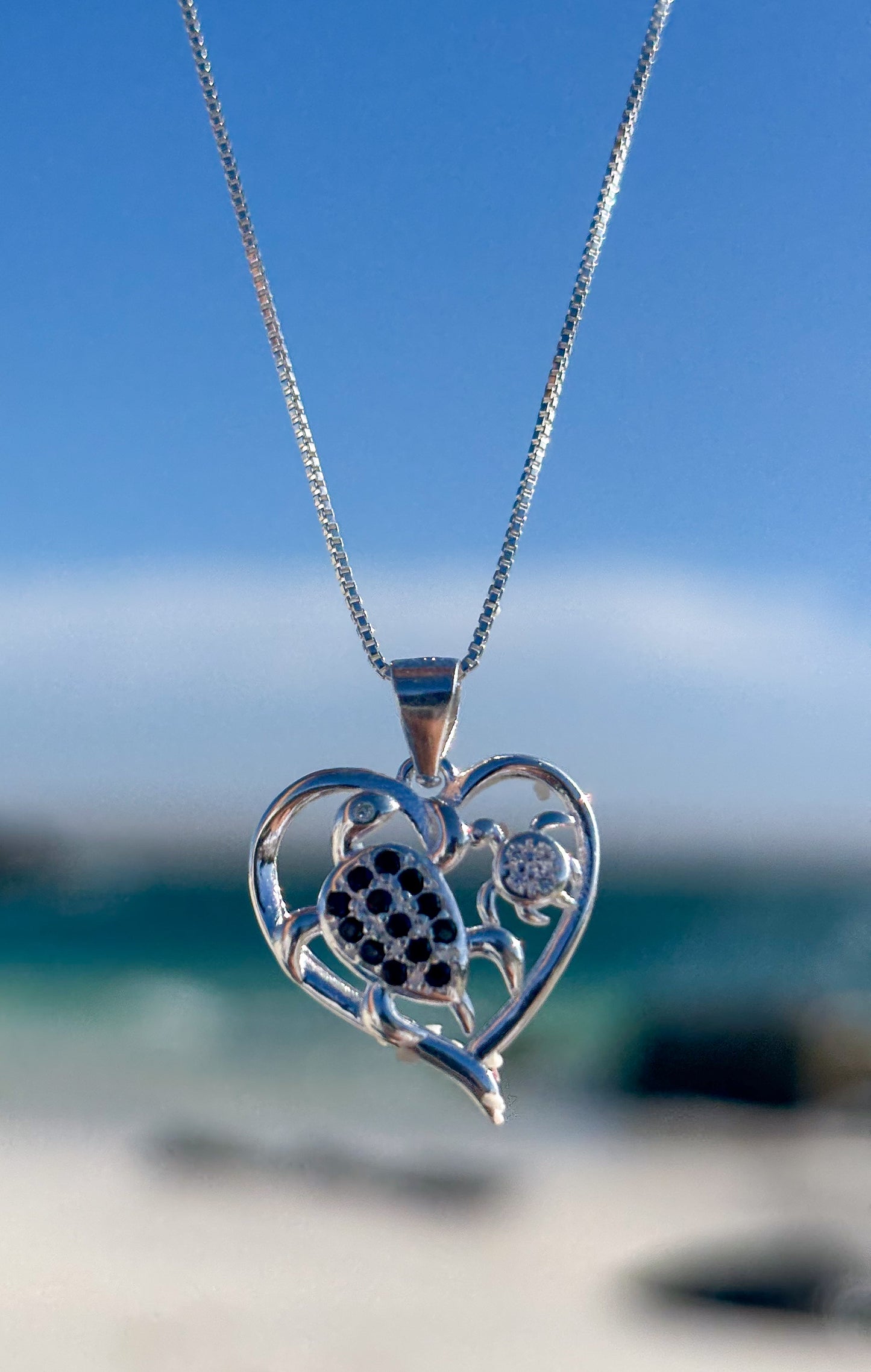 Collar tortuguitas mamá e hijo