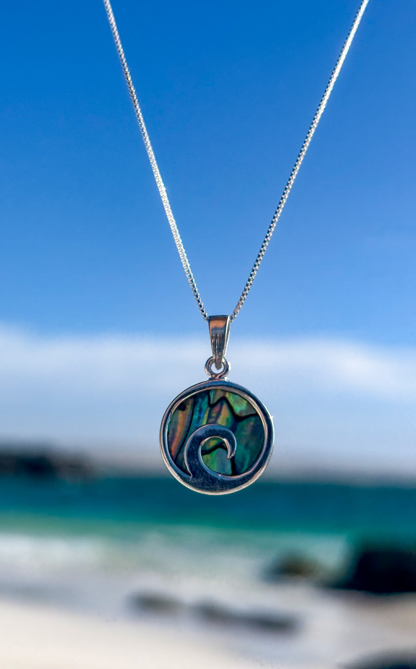 Collar Ola con Abalón