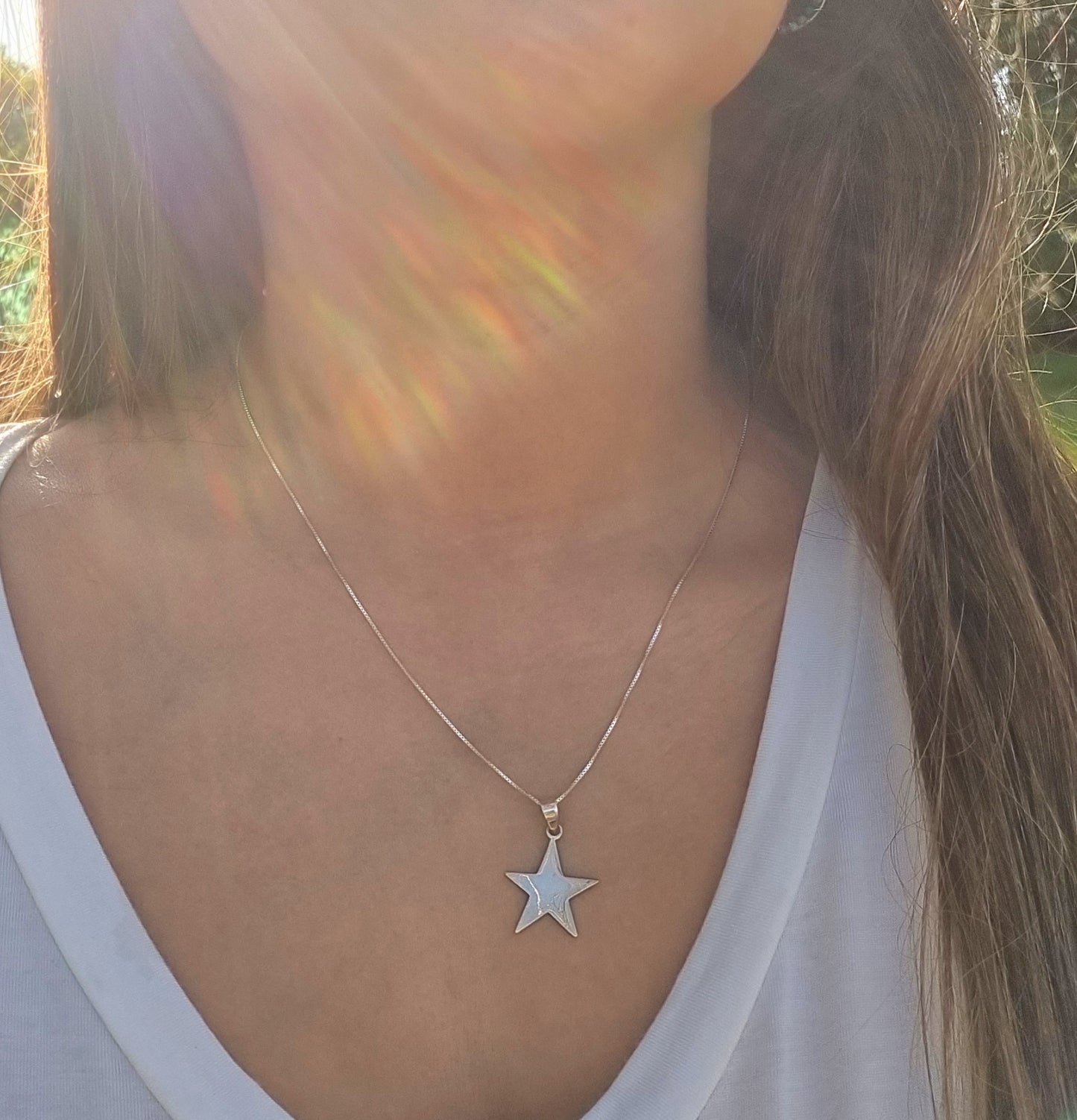 Collar estrella grande