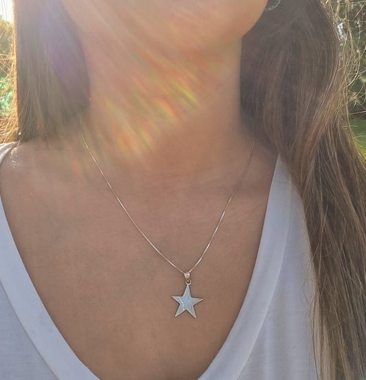 Collar estrella grande