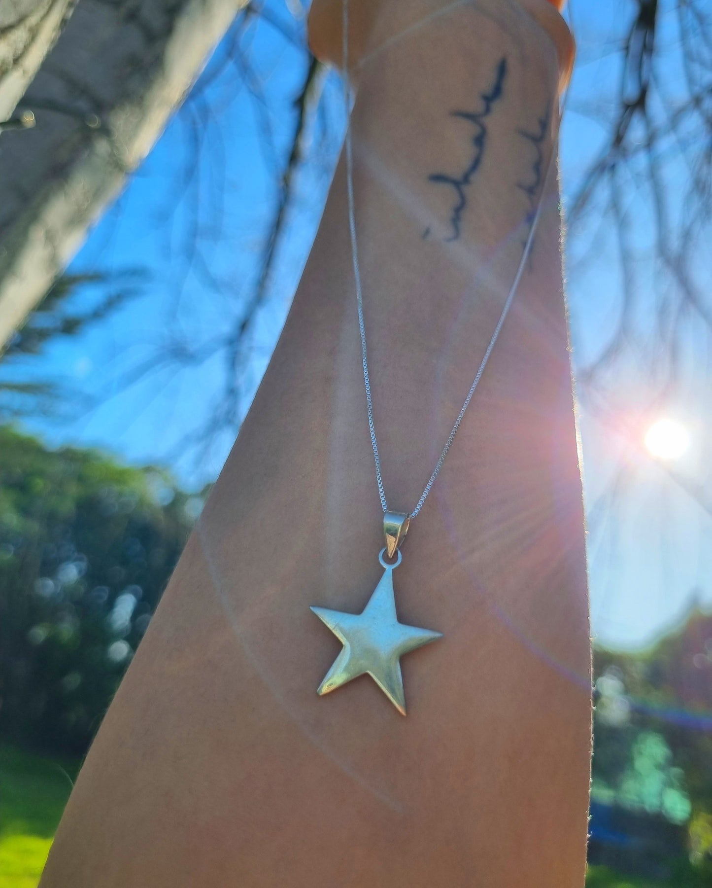 Collar estrella grande