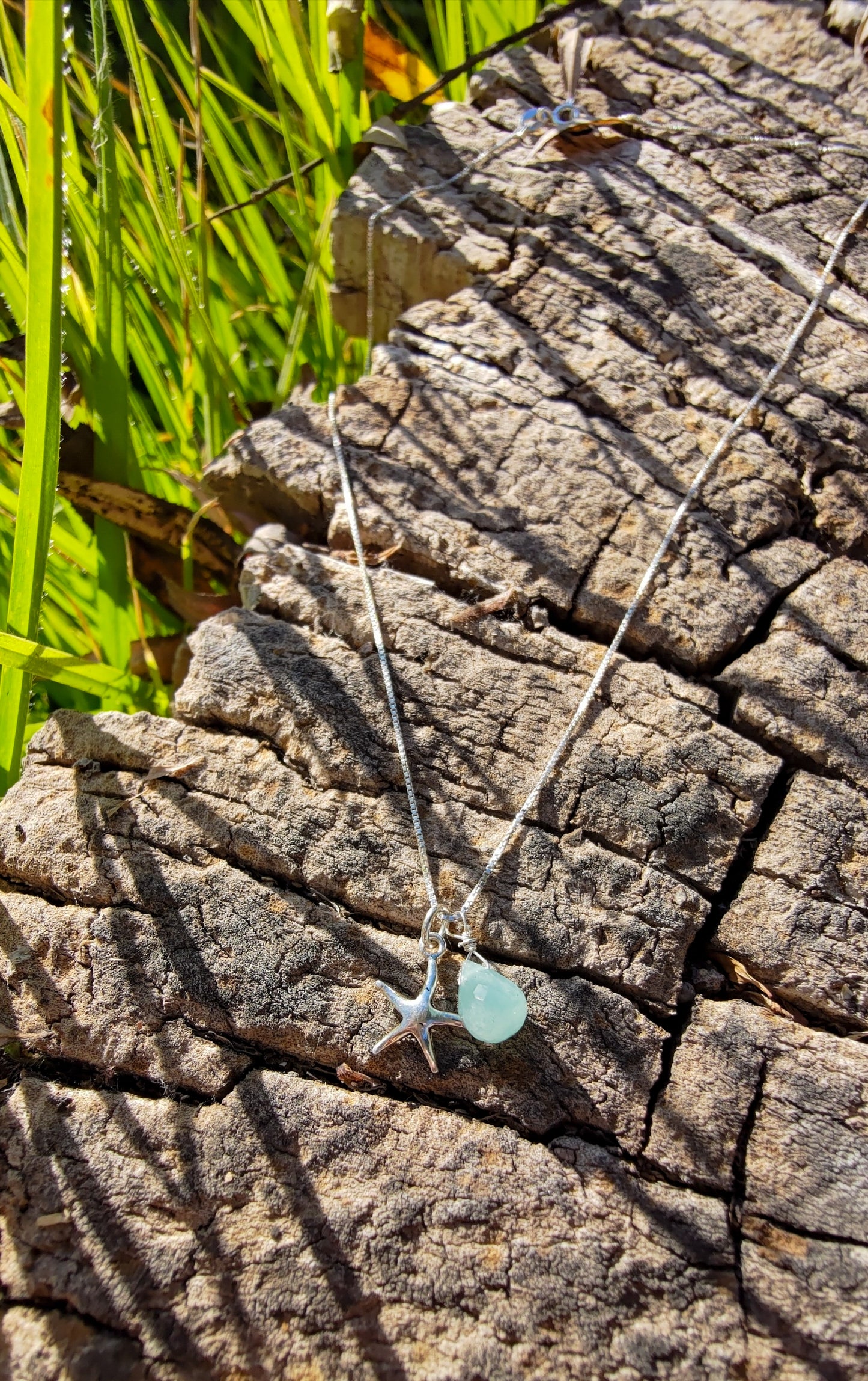 Collar Estrella de Mar Amazonita